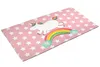 Mr. & Mrs. Panda Handtuch Einhorn Regenbogen - Rot Pastell Produktbild-Vorschau 2