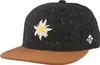 "Edelweiss" melierte Bavarian Caps Flat Brim Snapback Produktbild-Vorschau 1