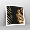Poster - Poster ohne Rahmen - Golden Blatt Monstera - 60x60 Produktbild-Vorschau 7