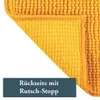 MSV Badteppich/Badematte fur den Boden - safrangelb - 60 x Produktbild-Vorschau 2