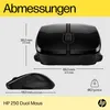HP 250 Dual-Maus, Beidhändig, Bluetooth + USB Type-A, 1600 Produktbild-Vorschau 7