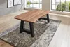 SAM® Esstisch Baumkante massiv Akazie Natur 120 x 80 Produktbild-Vorschau 2