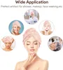 Turbante per capelli, asciugamano per asciugare i capelli a Anteprima dell’immagine prodotto 5