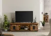 MASSIVMOEBEL24 TV-Board Mango / Altholz 180x55x50 natur Produktbild-Vorschau 4