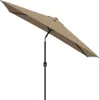 vidaXL Ombrellone con asta in metallo 300x200 cm Taupe Anteprima dell’immagine prodotto 15