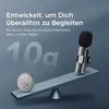 Ansteckmikrofon,Mini Lavalier Mikrofon, Kabellos Produktbild-Vorschau 7