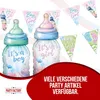 Gender Reveal Wimpelkette Rosa 4–5 m – süße Deko für Produktbild-Vorschau 5