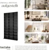 tectake® CD DVD Regal Christel 180 x 102 x 23,5 cm Produktbild-Vorschau 4