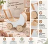Carrello giocattolo in legno Rijoka – Carrello di supporto Anteprima dell’immagine prodotto 3