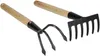 KOTARBAU® 5er Set Spaten Harke Vertikutierer Hacke Produktbild-Vorschau 4