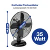 ProfiCare  ProfiCare PC-VL 3063 M Tischventilator 35 W Voir les images du produit 4