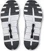 The soles of a pair of athletic shoes are shown from a bottom-up view against a white background. Anteprima dell’immagine prodotto