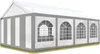 TOOLPORT Hochwertiges Partyzelt 4x8 m Pavillon Zelt ca. PE Produktbild-Vorschau 1