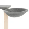 Škrabadlo pro kočky se škrabacími sloupky světle šedé 82 cm Náhled obrázku produktu 7