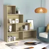 vidaXL Bibliothèque/séparation de pièce Chêne Sonoma Voir les images du produit 5