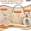 WASSERFELD® Sauna Eimer Set (4 Liter) - Hochwertiger Sauna Produktbild-Vorschau 4