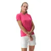 UYN Run Fit kurzarm Laufshirt Damen pink peacock S Produktbild-Vorschau 6