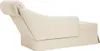vidaXL Chaise longue con bolster e bracciolo destro Lino Anteprima dell’immagine prodotto 5