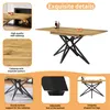 Collage of images showcasing a dining table and its features. Anteprima dell’immagine prodotto