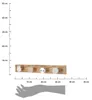 HOWHOMELY | Appendiabiti da parete - Ganci da parete - Anteprima dell’immagine prodotto 3