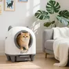 PawHut zelfreinigende kattenbak met app-bediening, 80 Productafbeelding-voorbeeld 2