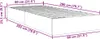 VidaXL 3310834, Szary, 140 kg, 80 cm, 2,03 m, 23,5 cm, 800 Podgląd zdjęcia produktu 7
