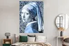 MuchoWow® Poster Mädchen mit einem Perlenohrring - Delfter Produktbild-Vorschau 4