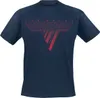 Van Halen Classic Red Logo Navy Blue 2XL T-Shirt Produktbild-Vorschau 2