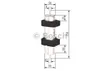 Kraftstofffilter BOSCH F 026 402 111 für AUDI Q5 (8RB) Produktbild-Vorschau 3