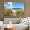 MuchoWow® - Leinwandbilder - Düne - Gras - Meer - Strand, Produktbild-Vorschau 5