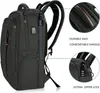 KROSER Sac à dos pour ordinateur portable 17,3 pouces Noir Voir les images du produit 4