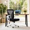 Bürostuhl ergonomisch mit Mesh-Rückenlehne, 90° klappbare Produktbild-Vorschau 2