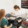 UISEBRT manikúrní stůl pro nehtový salon, stůl na nehty s Náhled obrázku produktu 8