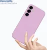 A hand holding a purple phone case. Produktbild-Vorschau