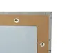 Close-up view of the back corner of a mirror frame, showing the mounting hardware. Náhled obrázku produktu