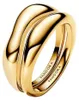 PANDORA Essence Ring Set Größe 58, Gold, filigranes Design, Produktbild-Vorschau 5