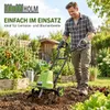 Motorhacke 1500 W, 45 cm breit, 22 cm tief, 24 Hackmesser Produktbild-Vorschau 6