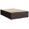 Boxspringbett mit Matratze Dunkelbraun 160x200 cm Stoff Produktbild-Vorschau 7