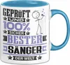 Sänger Geschenk Lustiger Spruch für Sänger Geschenkidee Produktbild-Vorschau 1