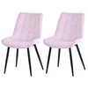 HOMAVO Chaises de salle à manger (lot de 2) | Chaise de Voir les images du produit 1