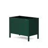 Pflanzkübel Metall Blumentopf modern rechteckig Blumenkübel Produktbild-Vorschau 1
