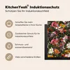 KitchenYeah© Herdabdeckplatte Blumen - Schmetterling - Produktbild-Vorschau 6