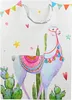 Große Geschenktüte Lama Alpaka 31x42cm - Geschenkverpackung Produktbild-Vorschau 4