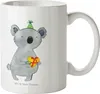 Mr. & Mrs. Panda Kaffeetasse Koala Geschenk - Weiß - Pott, Produktbild-Vorschau 1