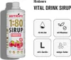 NUTRIFY Vital Drink 1:80 Sirup 1L – Himbeere Produktbild-Vorschau 2