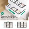 Aufbewahrungsbox Set aus Vliesstoff – faltbarer Schubladen Produktbild-Vorschau 10