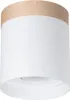 Plafond RIF Weiß 1xGU10 10W Holz/Aluminium 14x12x12cm Produktbild-Vorschau 1