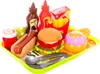 Plastik-Fastfood-Set für Kinder Produktbild-Vorschau 5