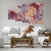 Bild auf Leinwand - Leinwandbild - Blatt Pflanze Blume - Produktbild-Vorschau 6