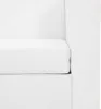 A close-up view of a white sofa cushion and armrest. Anteprima dell’immagine prodotto